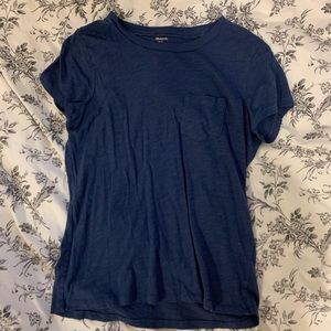 Madewell roundneck shortsleeve pocket tee